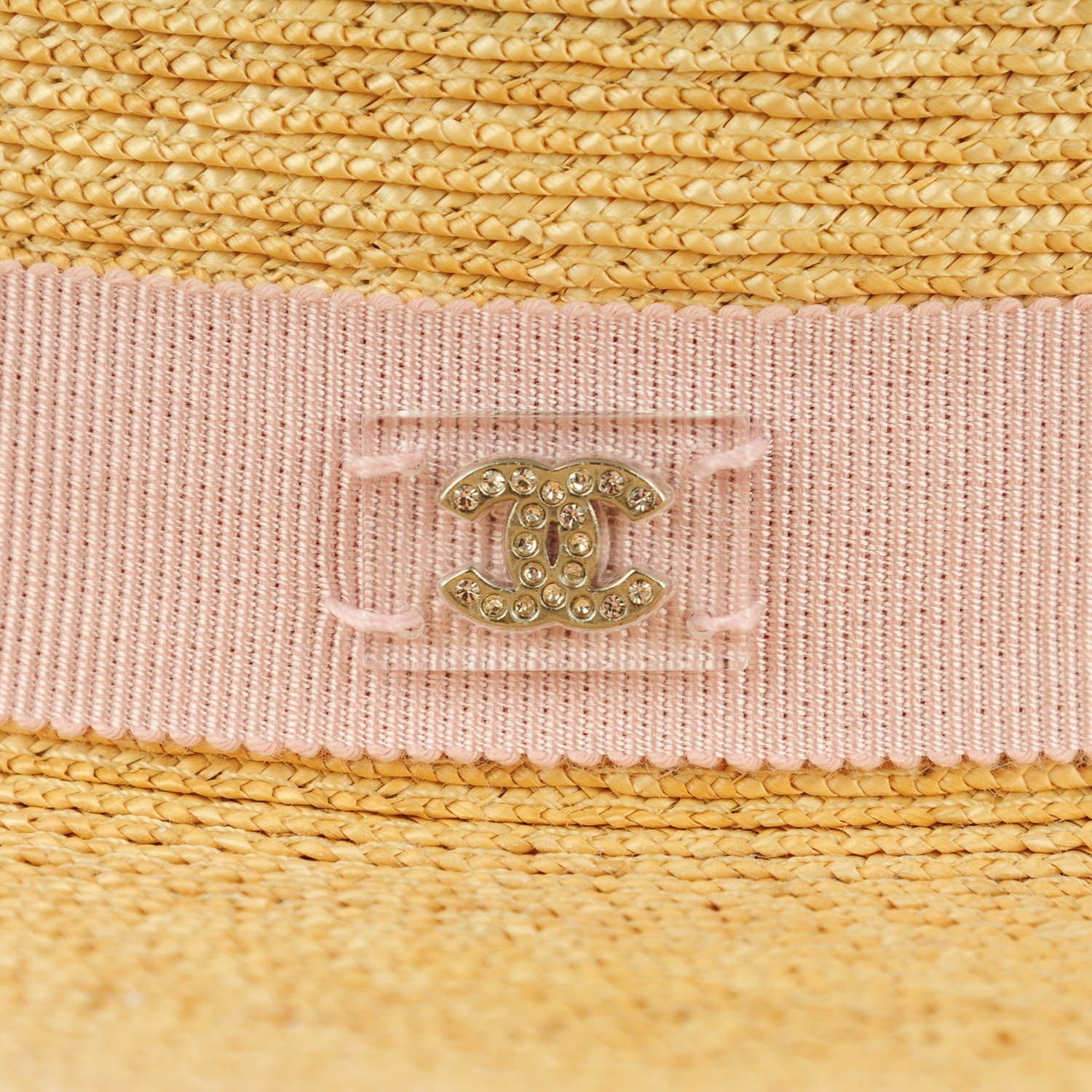 Chanel Straw CC Floppy Hat M Beige 5 of 8