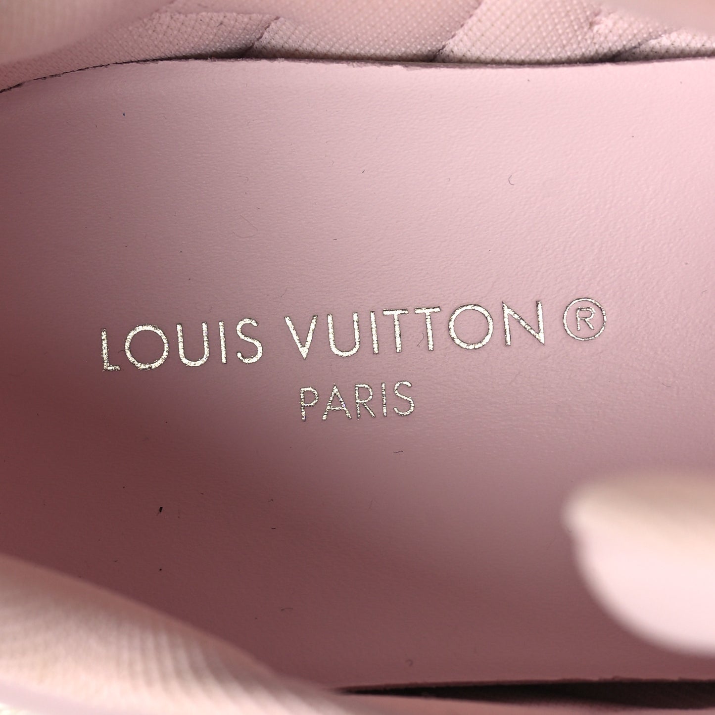 Calfskin Technical Nylon LV Archlight Sneaker 39 White Pink