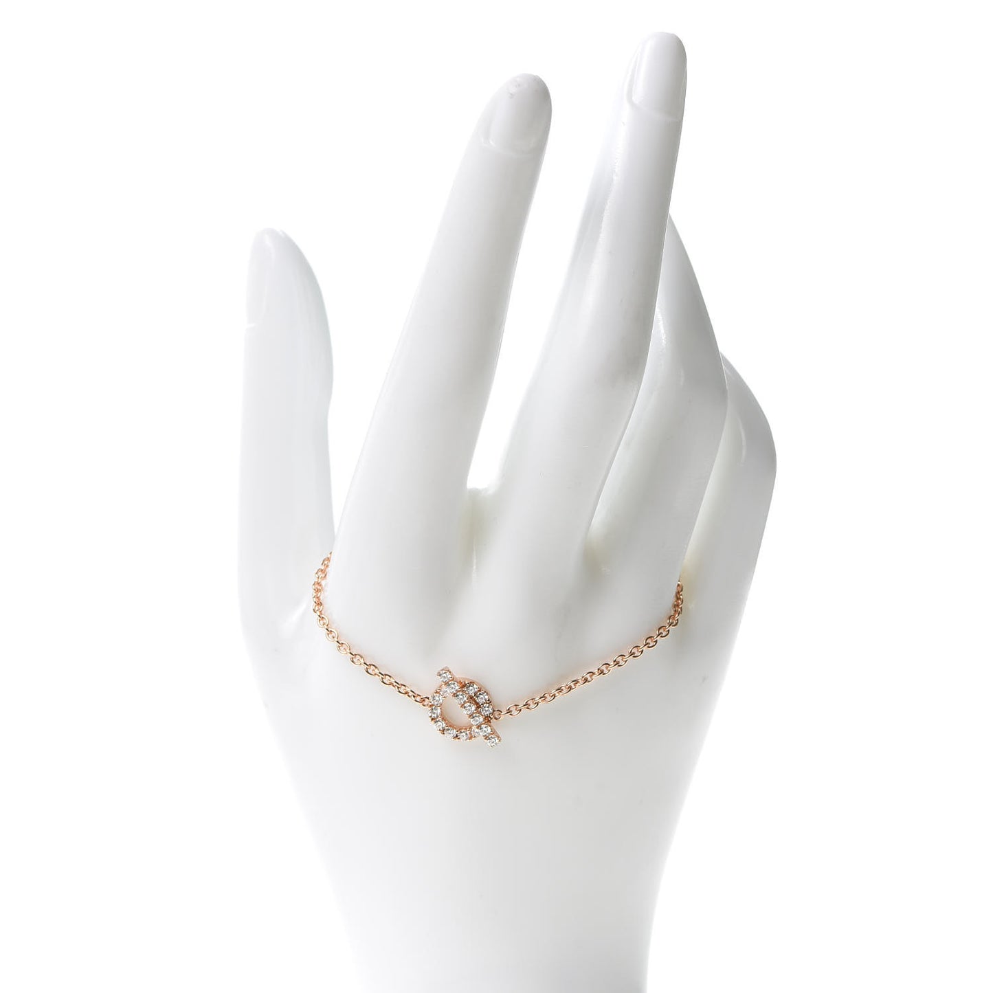 18K Rose Gold Diamond Finesse Bracelet SH