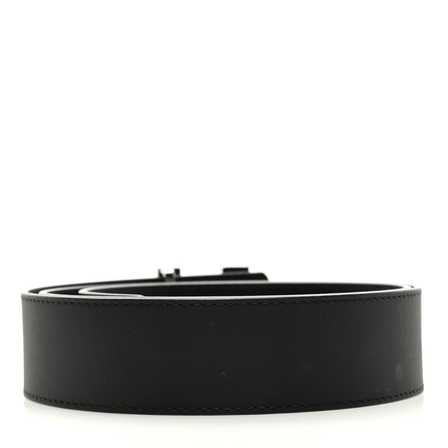 Calfskin 40mm LV Spotlight Belt 90 36 Black