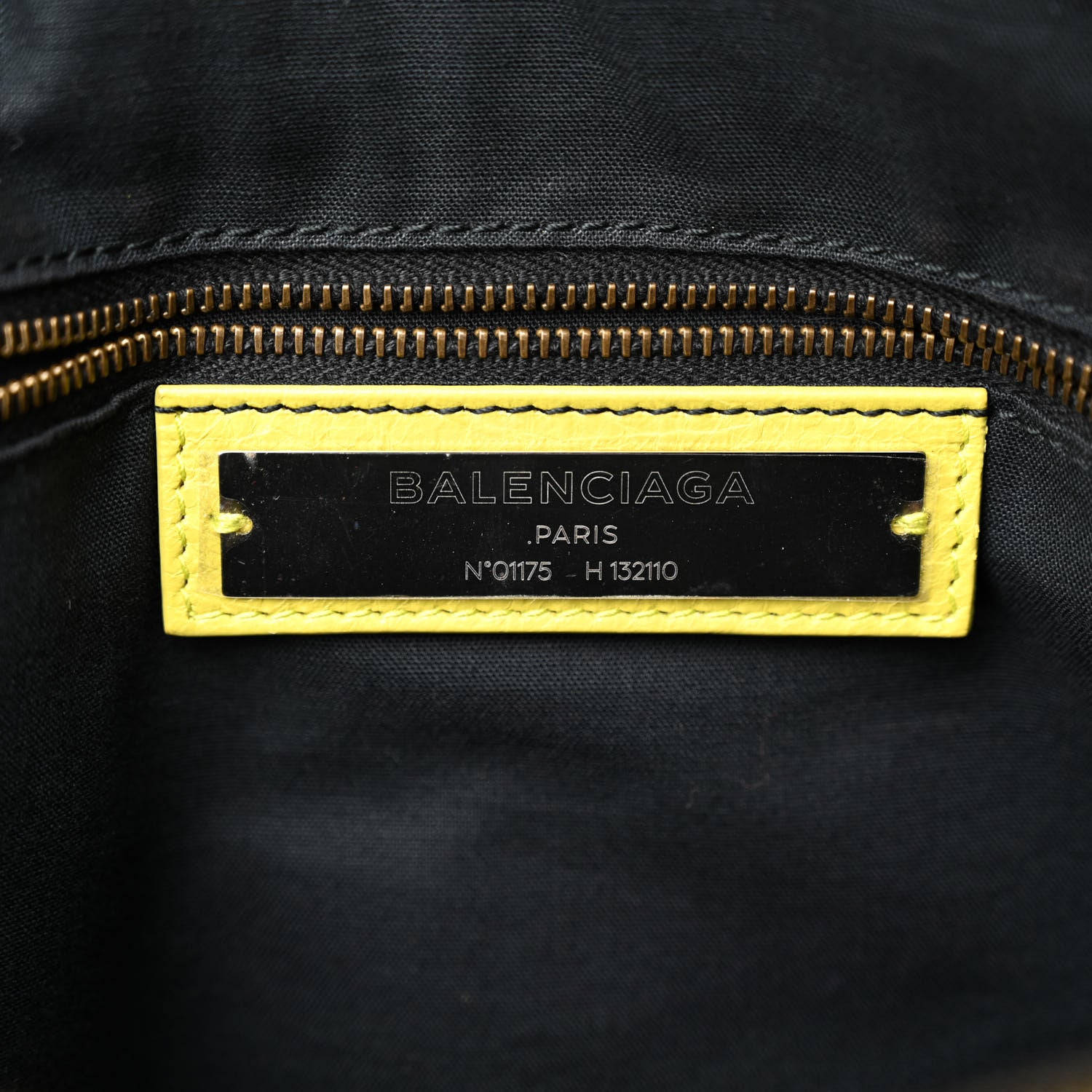 Balenciaga Agneau Classic Hardware Work Jaune Poussin 6 of 9