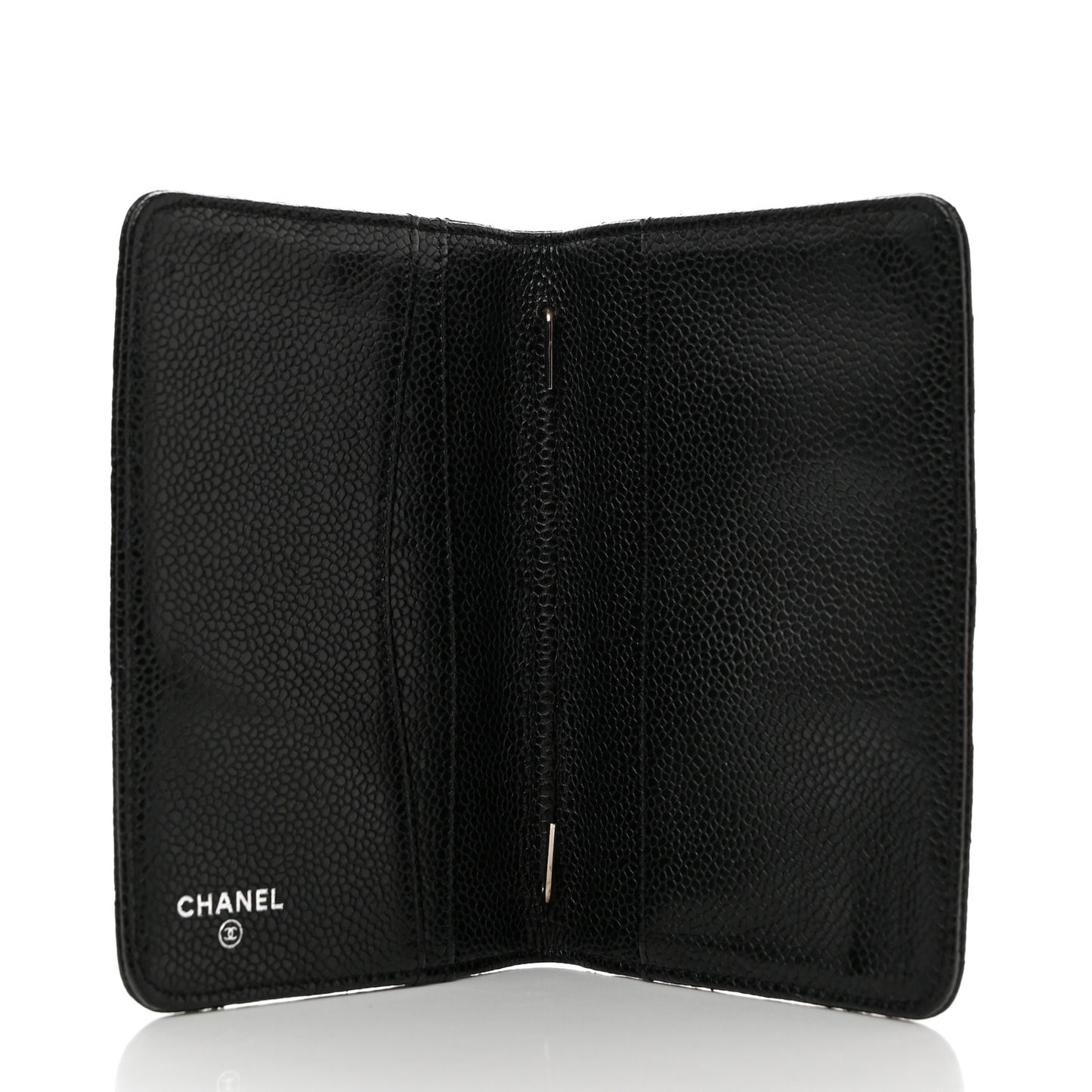 Caviar Quilted Agenda Cover Black