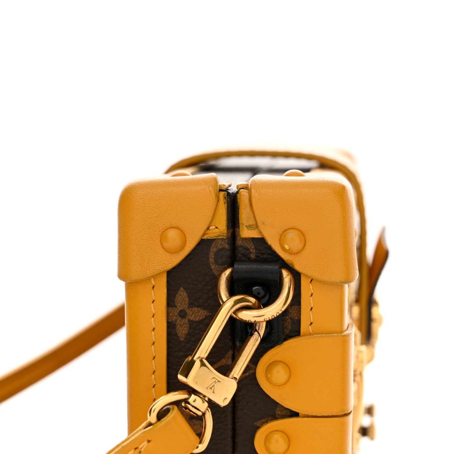 Monogram Petite Malle Brown Yellow