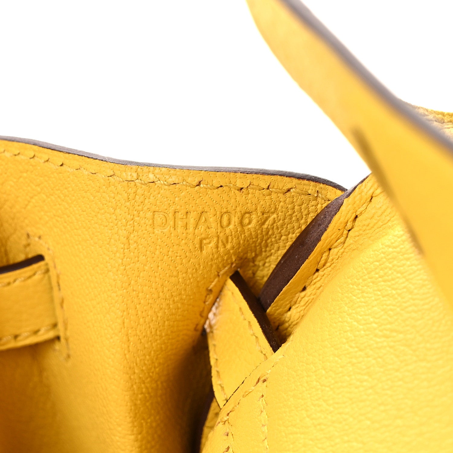 Hermes Taurillon Novillo Birkin 25 Jaune De Naples 7 of 10