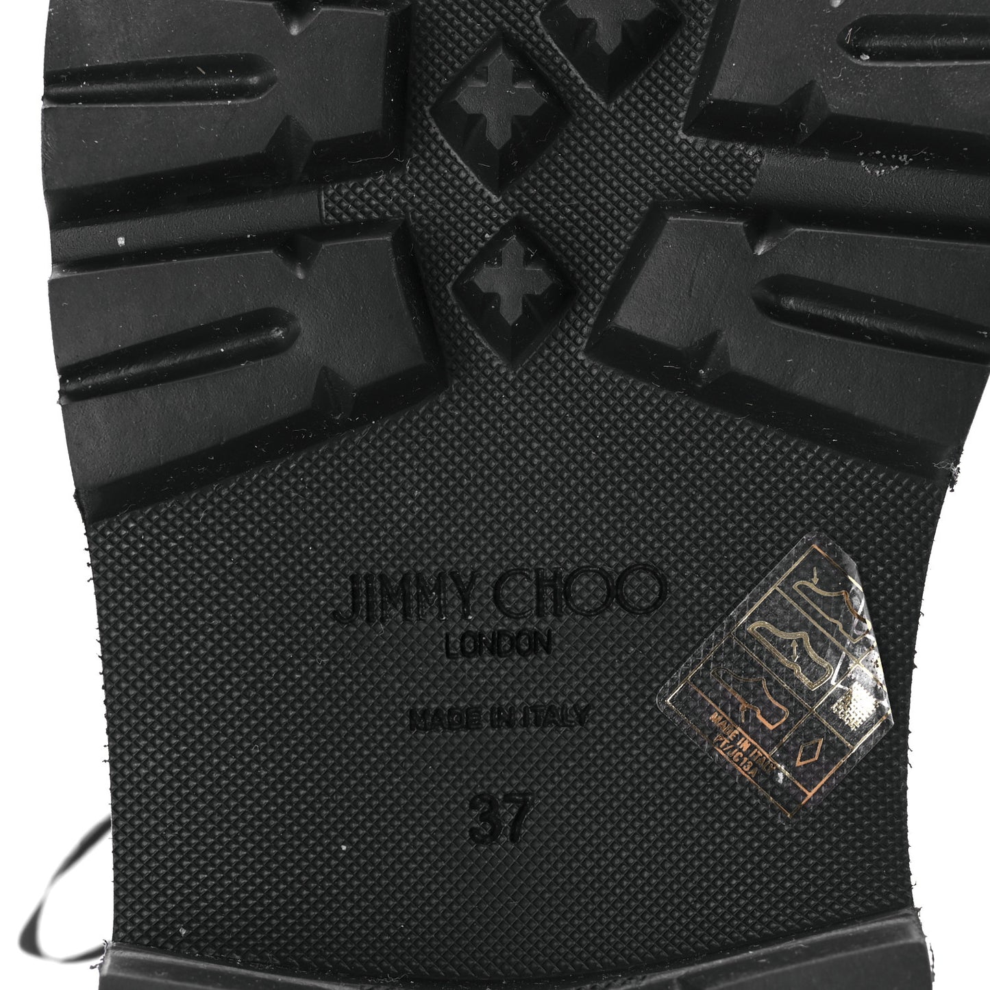 Quilted Barley Padded Nylon Kai Snow Boots 37 Black