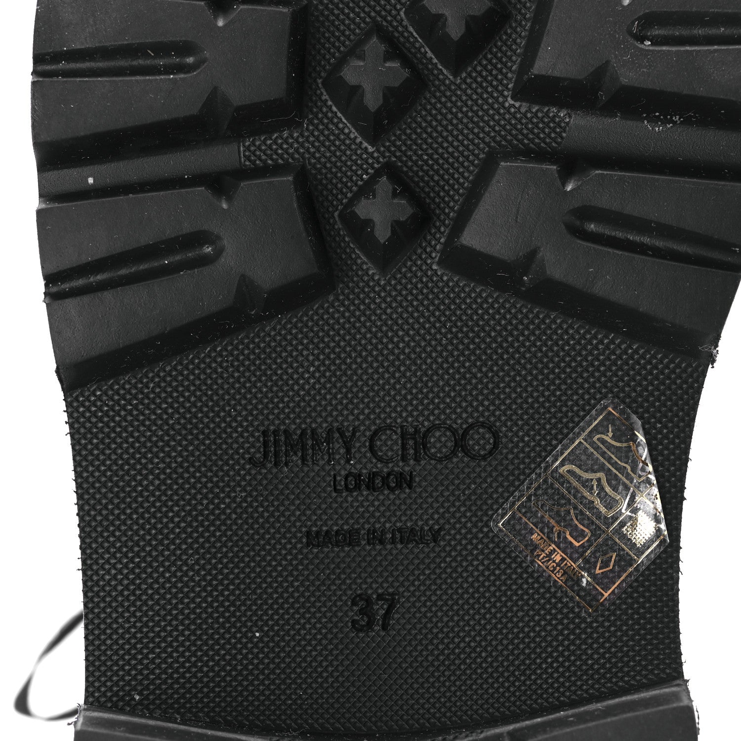 Jimmy Choo Quilted Barley Padded Nylon Kai Snow Boots 37 Black 6 of 7
