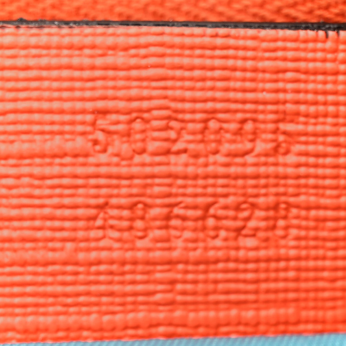 Coated Canvas Logo Star Print Childrens Belt Bag Beige Multicolor Vibrant Orange