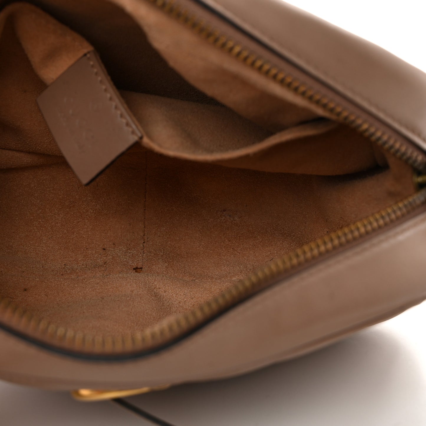 Calfskin Matelasse Mini GG Marmont Chain Shoulder Bag Porcelain Rose