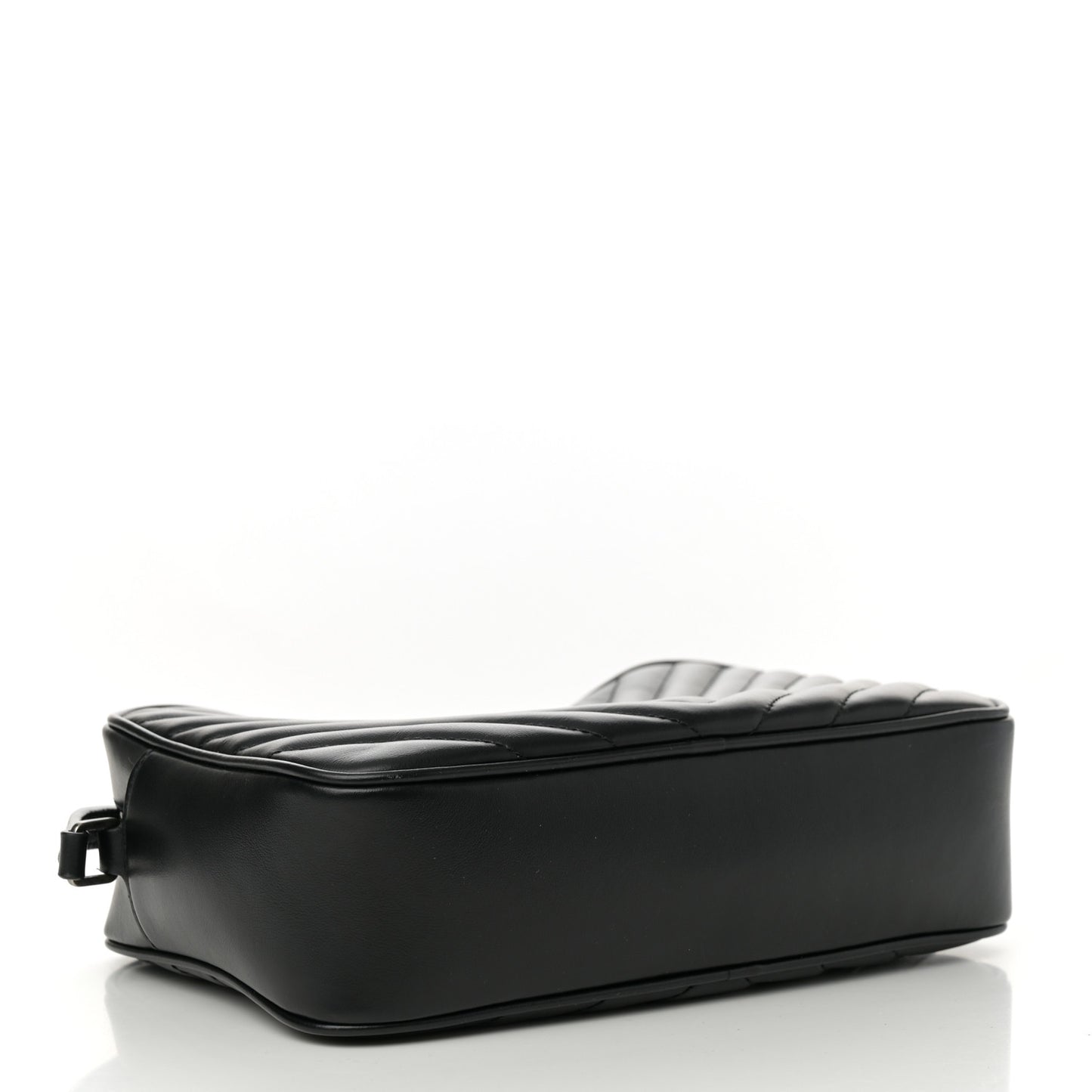 Calfskin Matelasse Monogram Lou Camera Bag Black