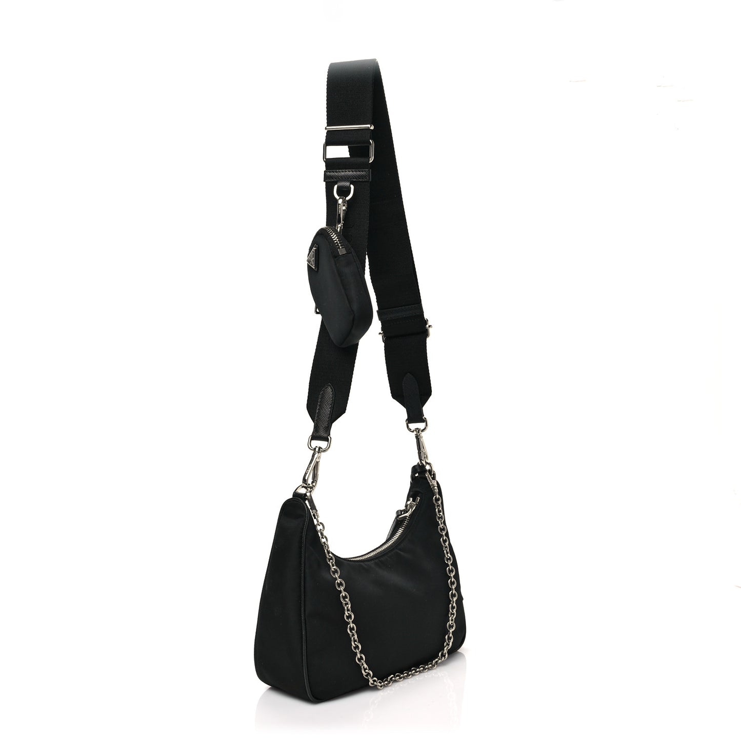 Nylon Re-Edition 2005 Shoulder Bag Black