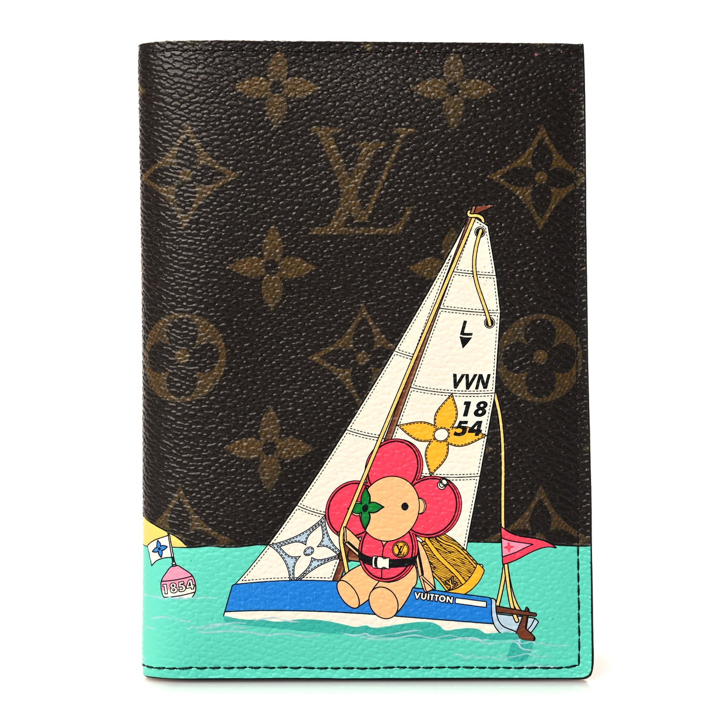 Monogram 2023 Christmas Animation Tropical Seas Passport Cover Dragon Fruit Pink