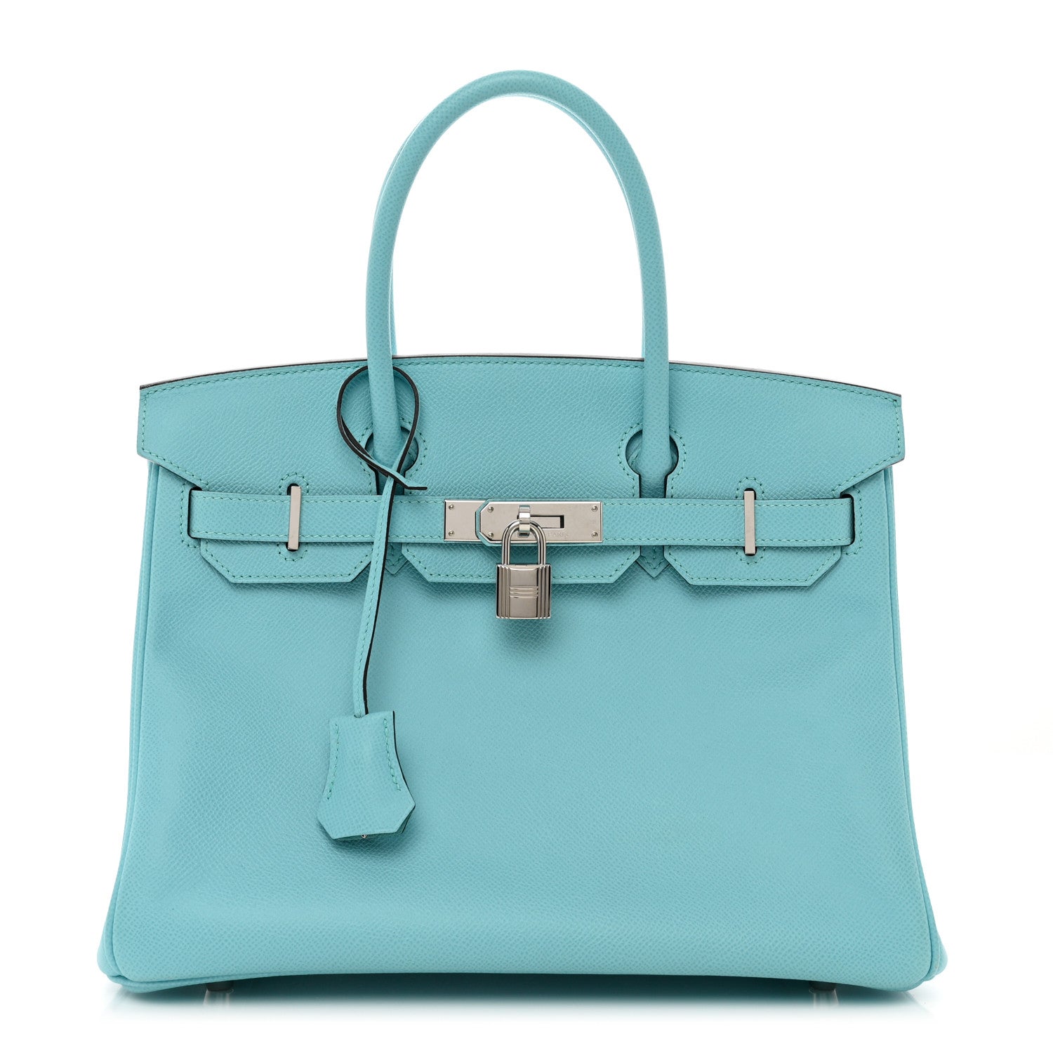 Hermes Epsom BIRKIN 30 Bleu Atoll 1 of 10