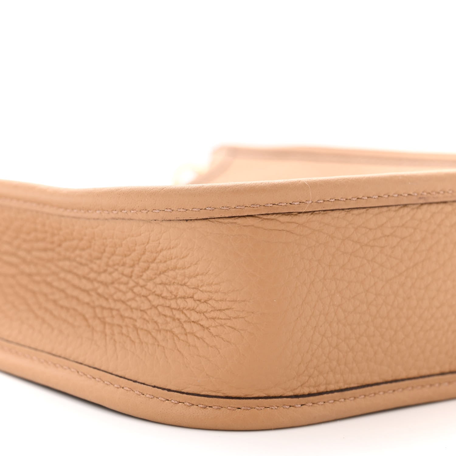 Hermes Taurillon Clemence Evelyne TPM Biscuit 9 of 10