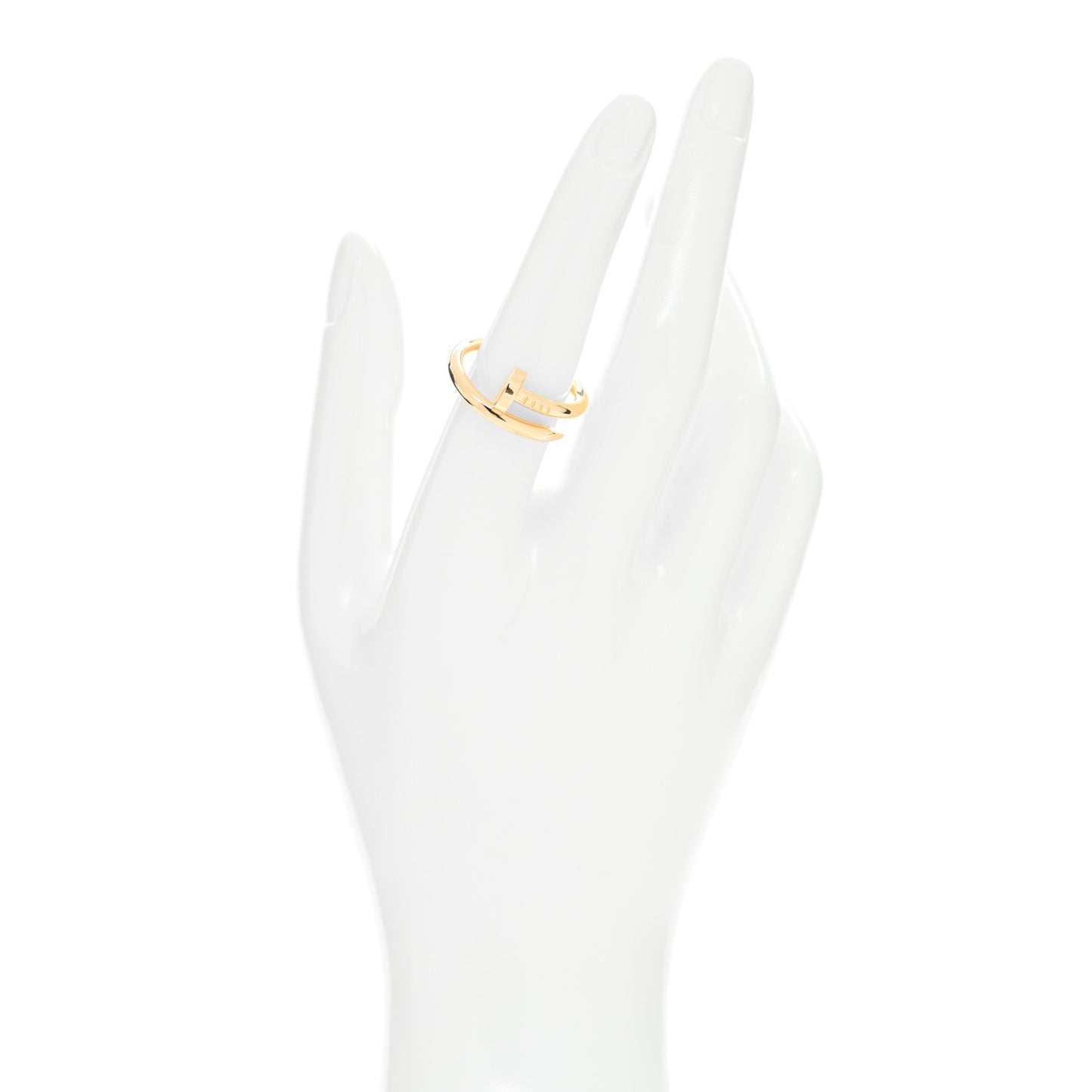 18K Yellow Gold Juste Un Clou Ring 56 7.5