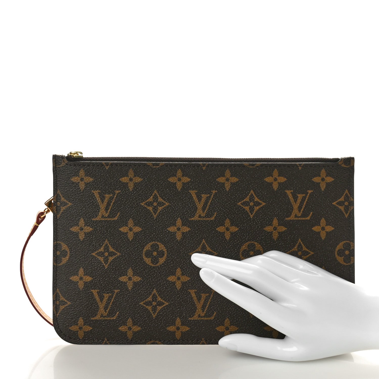 Louis Vuitton Monogram Neverfull MM GM Pochette 2 of 7