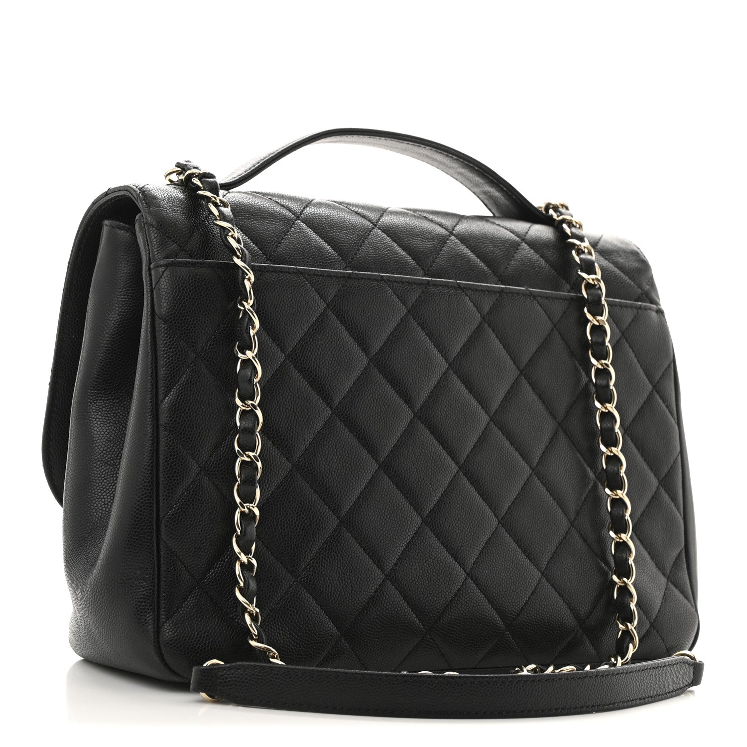 Chanel Caviar Quilted Large Business Affinity Flap Black 3 of 13