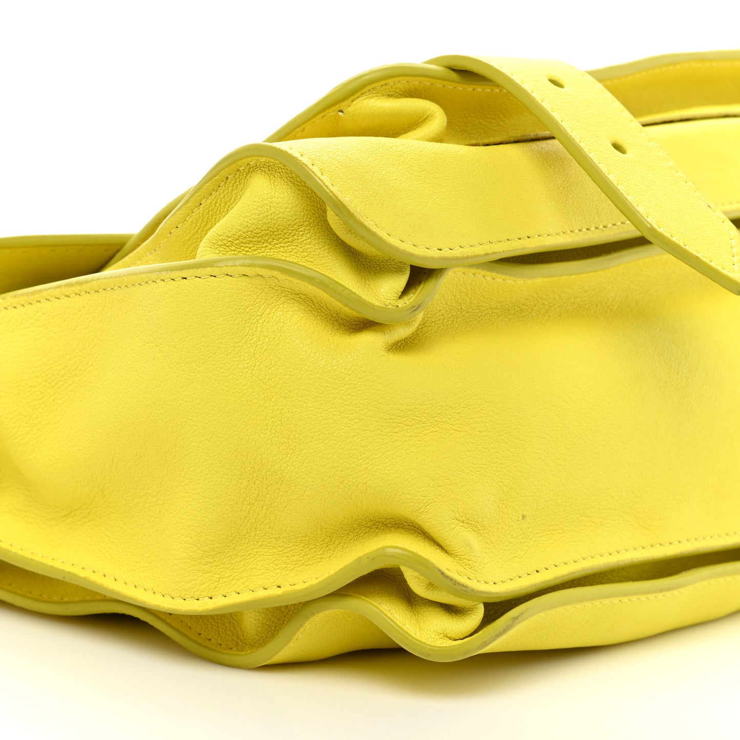 Lambskin Medium PS1 Satchel Citron