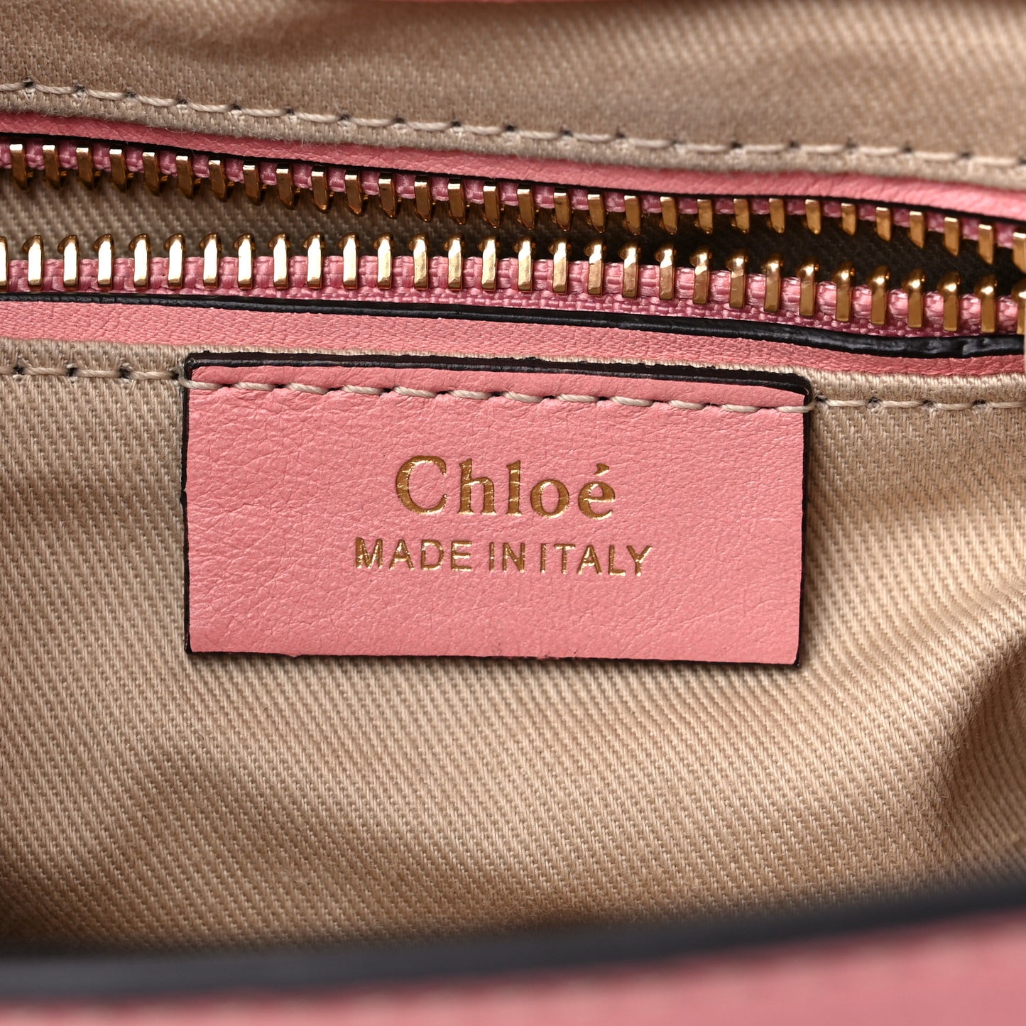 Suede Calfskin Small Faye Backpack Ideal Blush