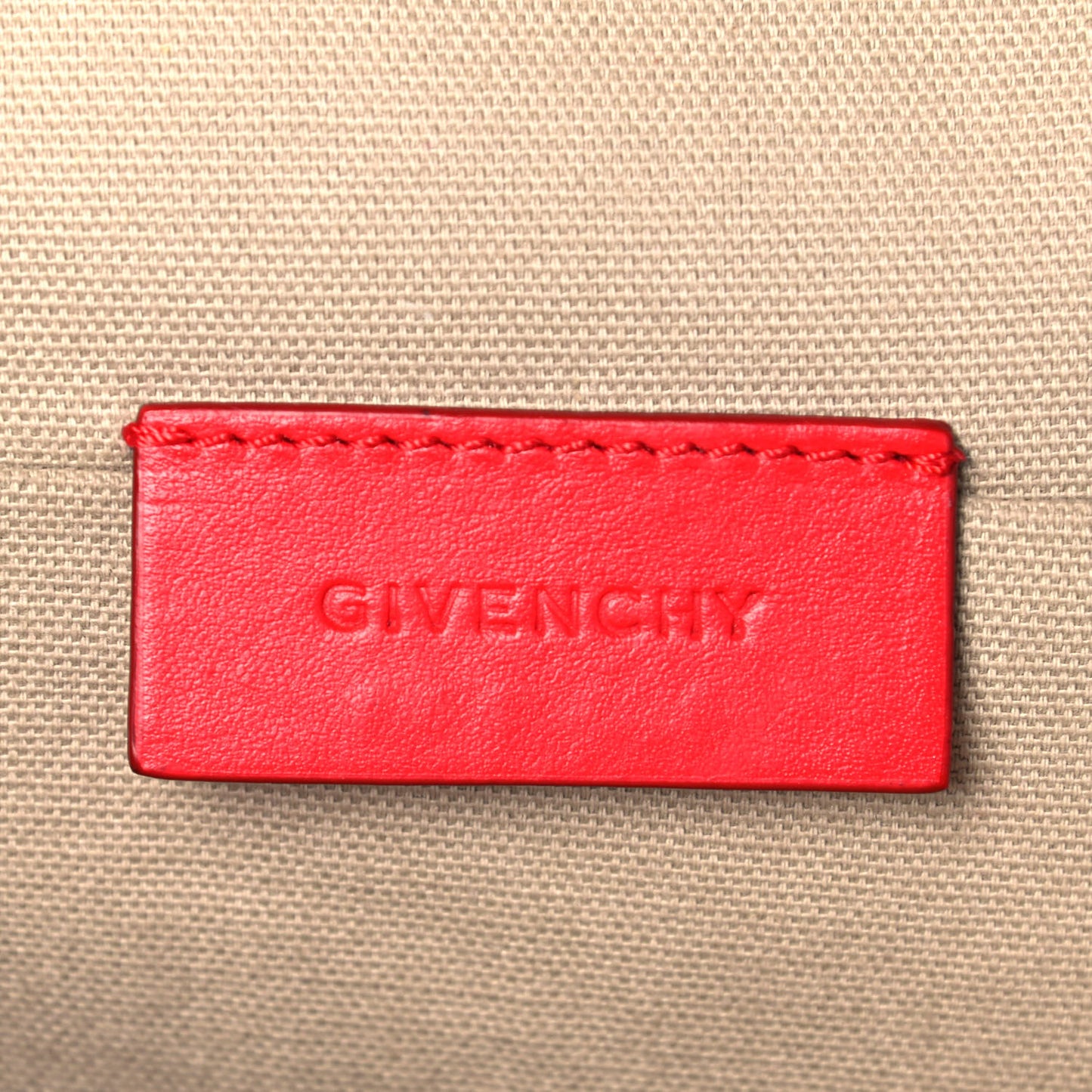 Smooth Calfskin Backpack Red