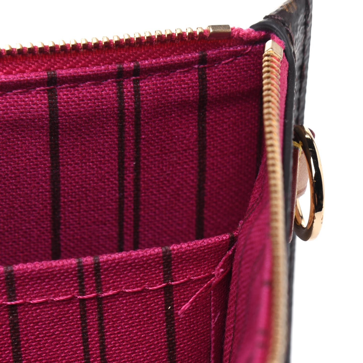 Monogram Neverfull MM GM Pochette Pivoine
