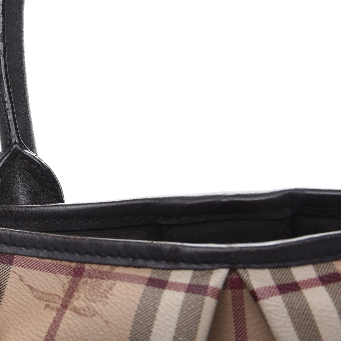 Haymarket Check Small Northfield Tote Chocolate