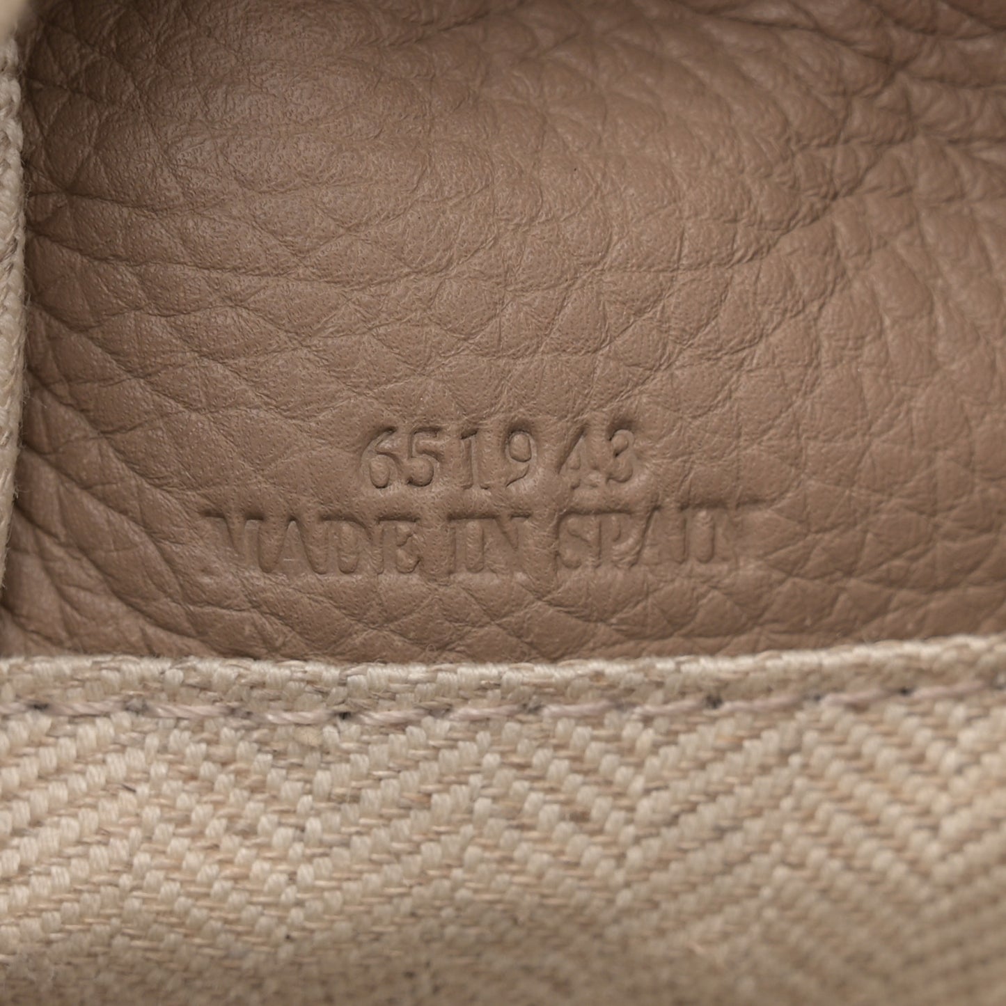 Grained Calfskin Small Puzzle Bag Sand Mink
