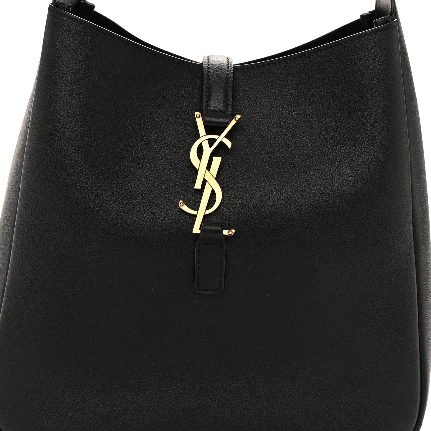 Smooth Calfskin Small Le 5 A 7 Soft Hobo Black