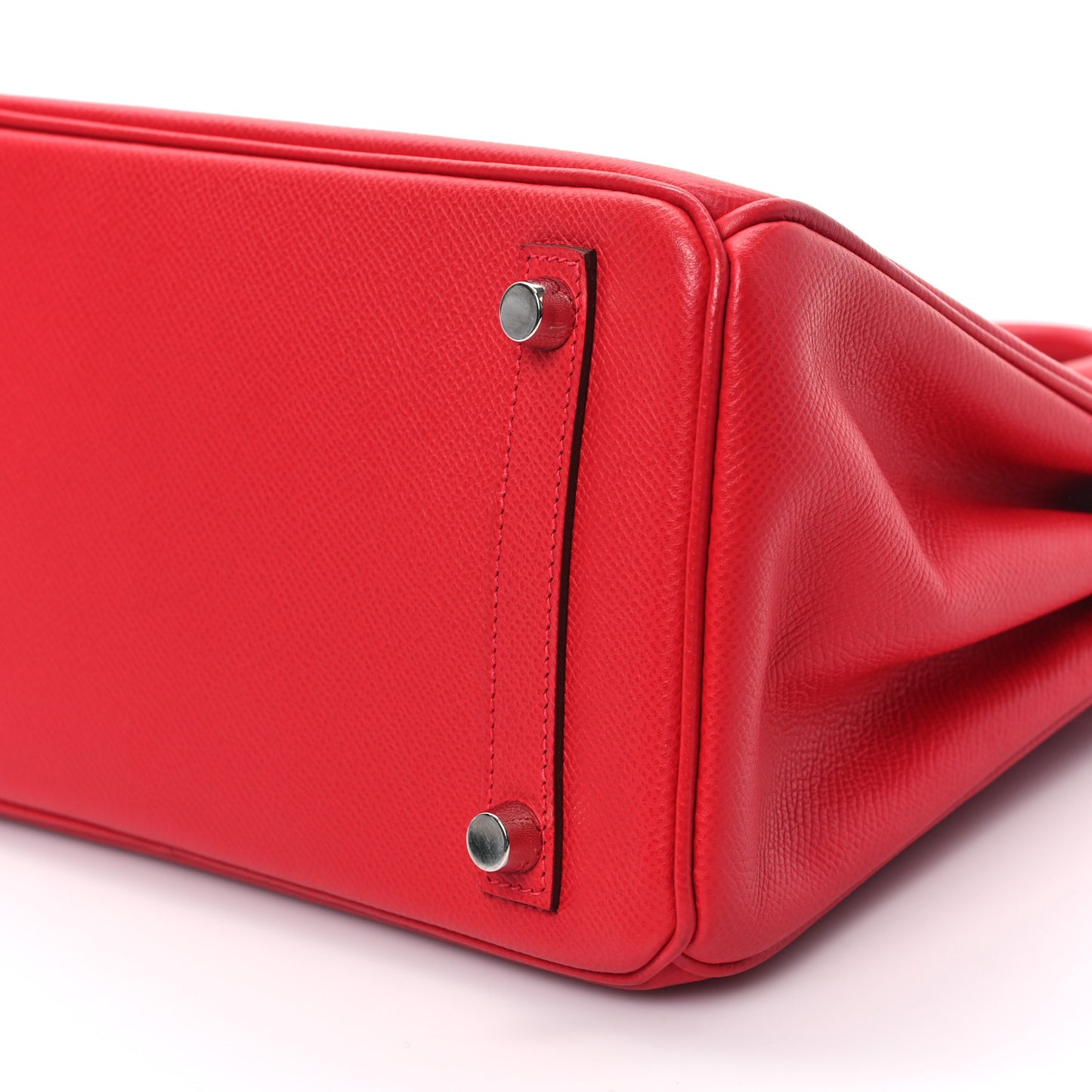 Epsom Birkin 25 Rouge Casaque