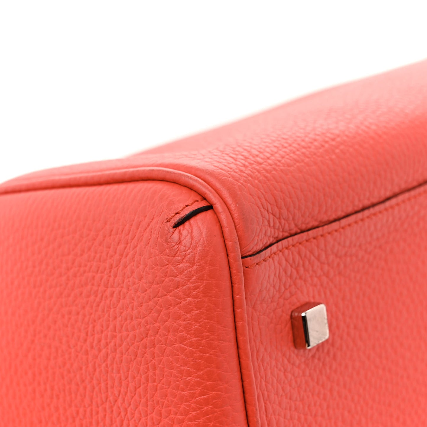Taurillon Gex Pauline MM Tote Coral