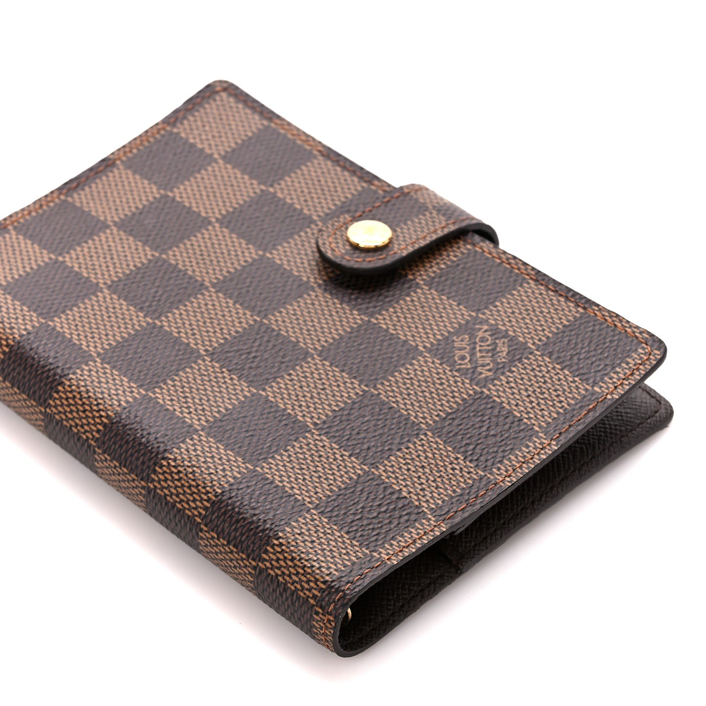Damier Ebene Small Ring Agenda Cover
