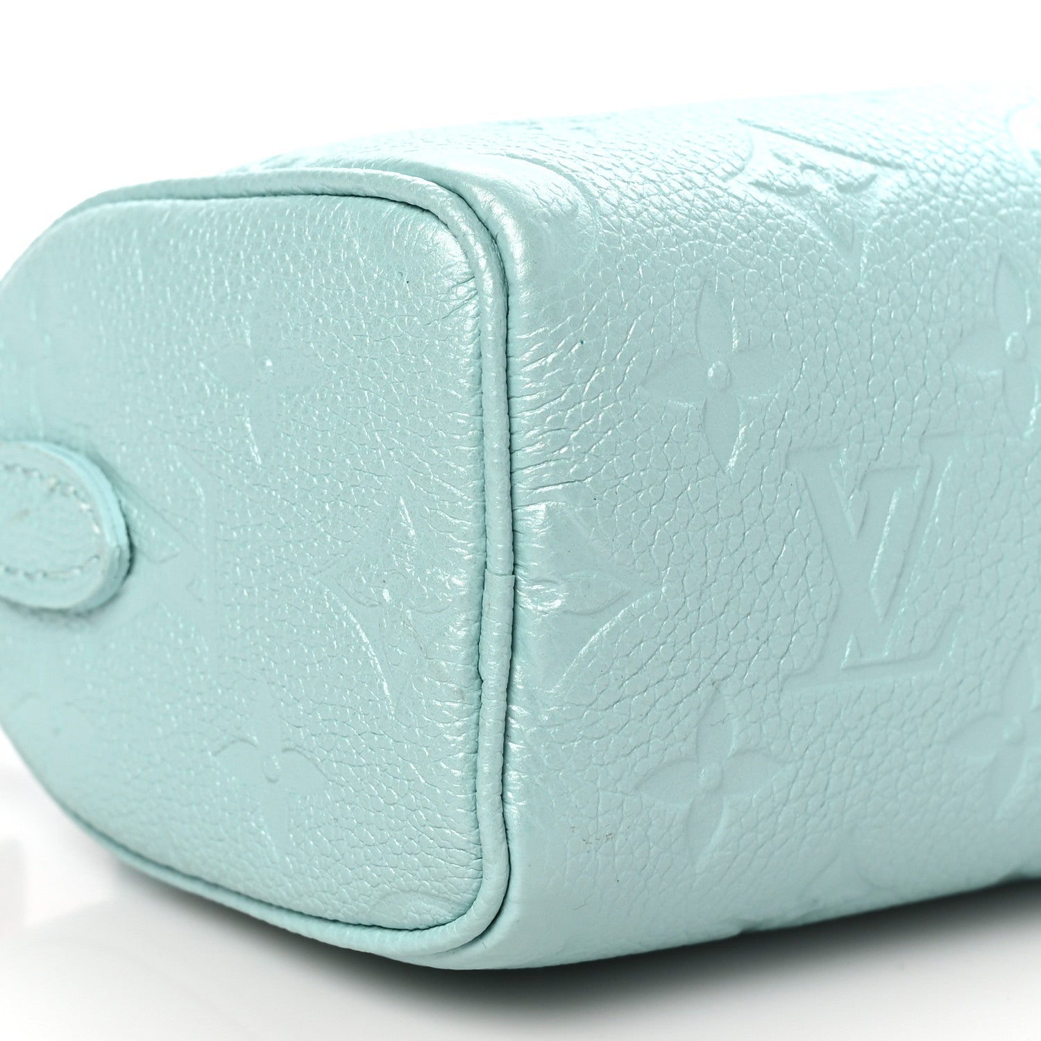 Louis Vuitton Empreinte Monogram Nano Speedy Pearly Lagoon Turquoise 8 of 9