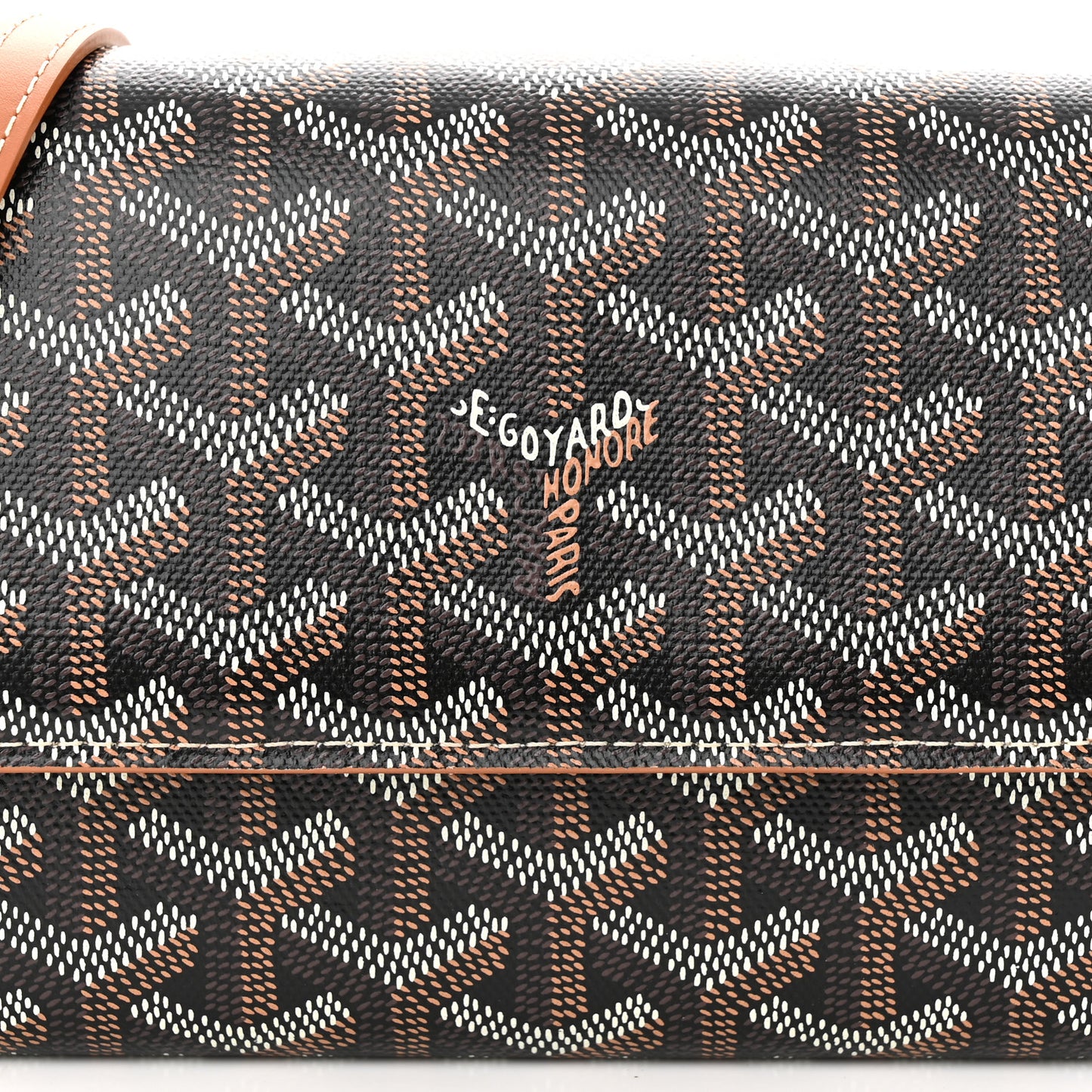 Goyardine Varenne Continental Wallet Black Gold