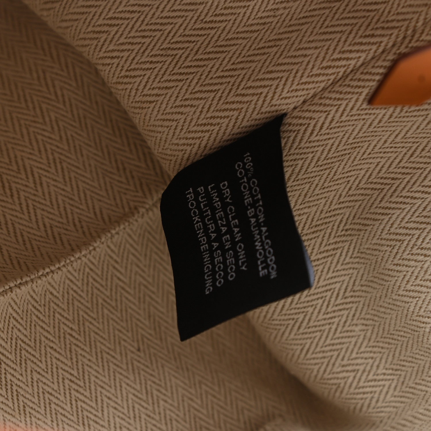 Hermes Canvas Small Bride-A-Brac Pouch Orange Burgundy 7 of 7