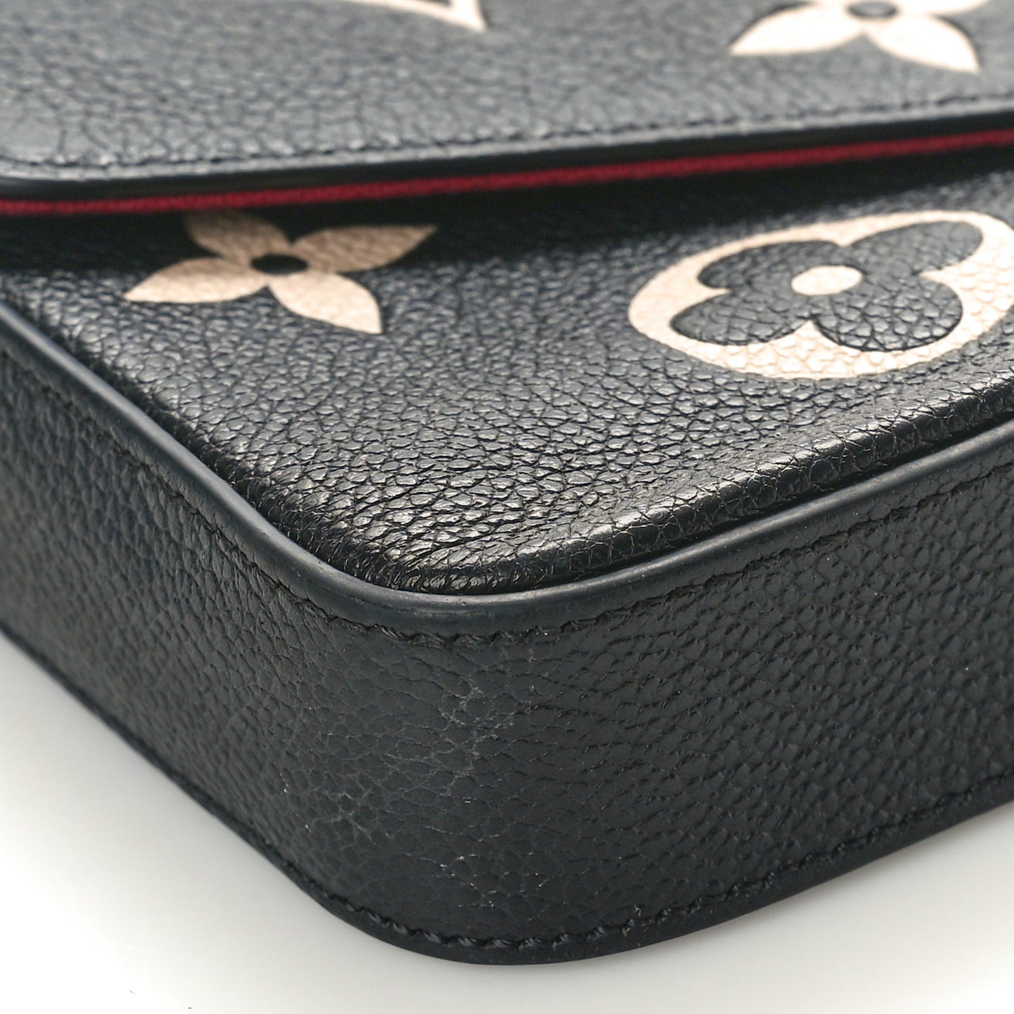 Empreinte Monogram Giant Felicie Pochette Black Beige