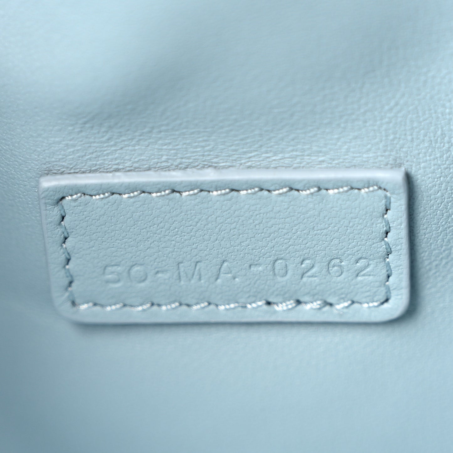 Calfskin Macrocannage Medium Diortravel Nomad Pouch Bracing Blue