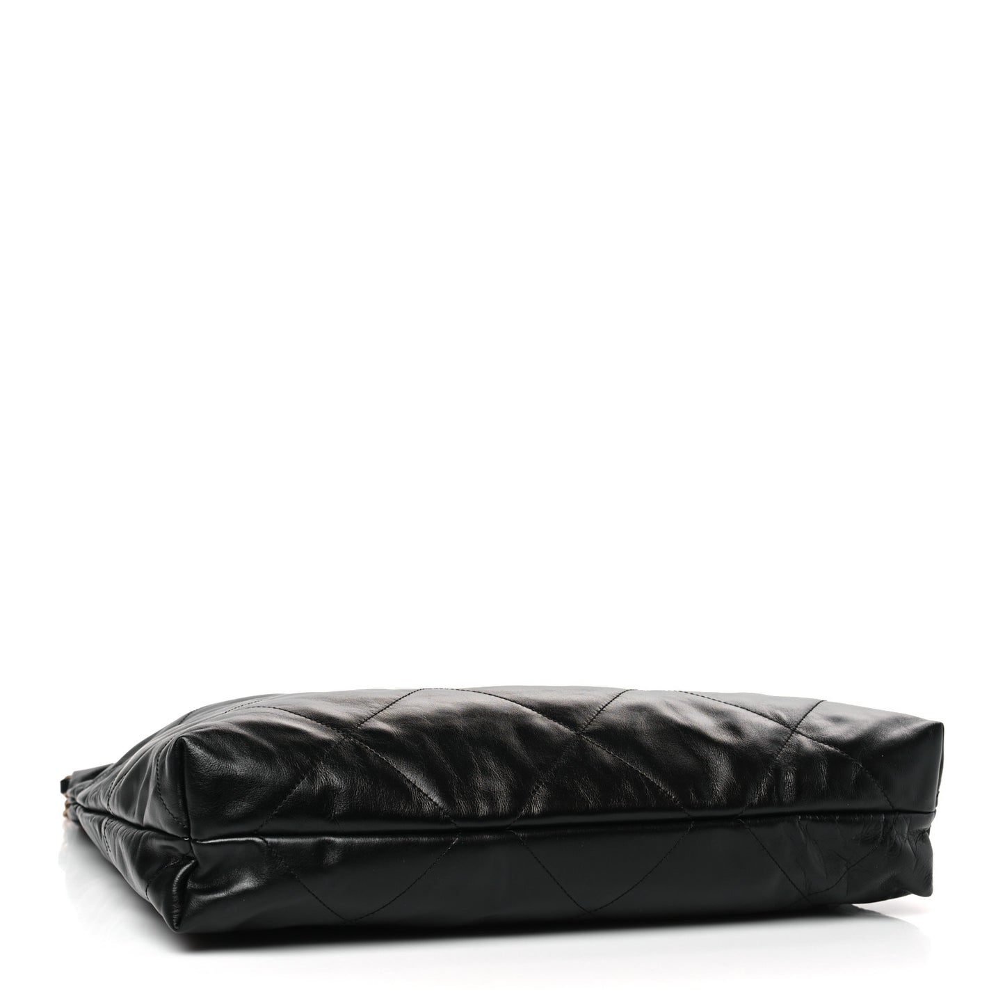 Calfskin Quilted Chanel 22 Black