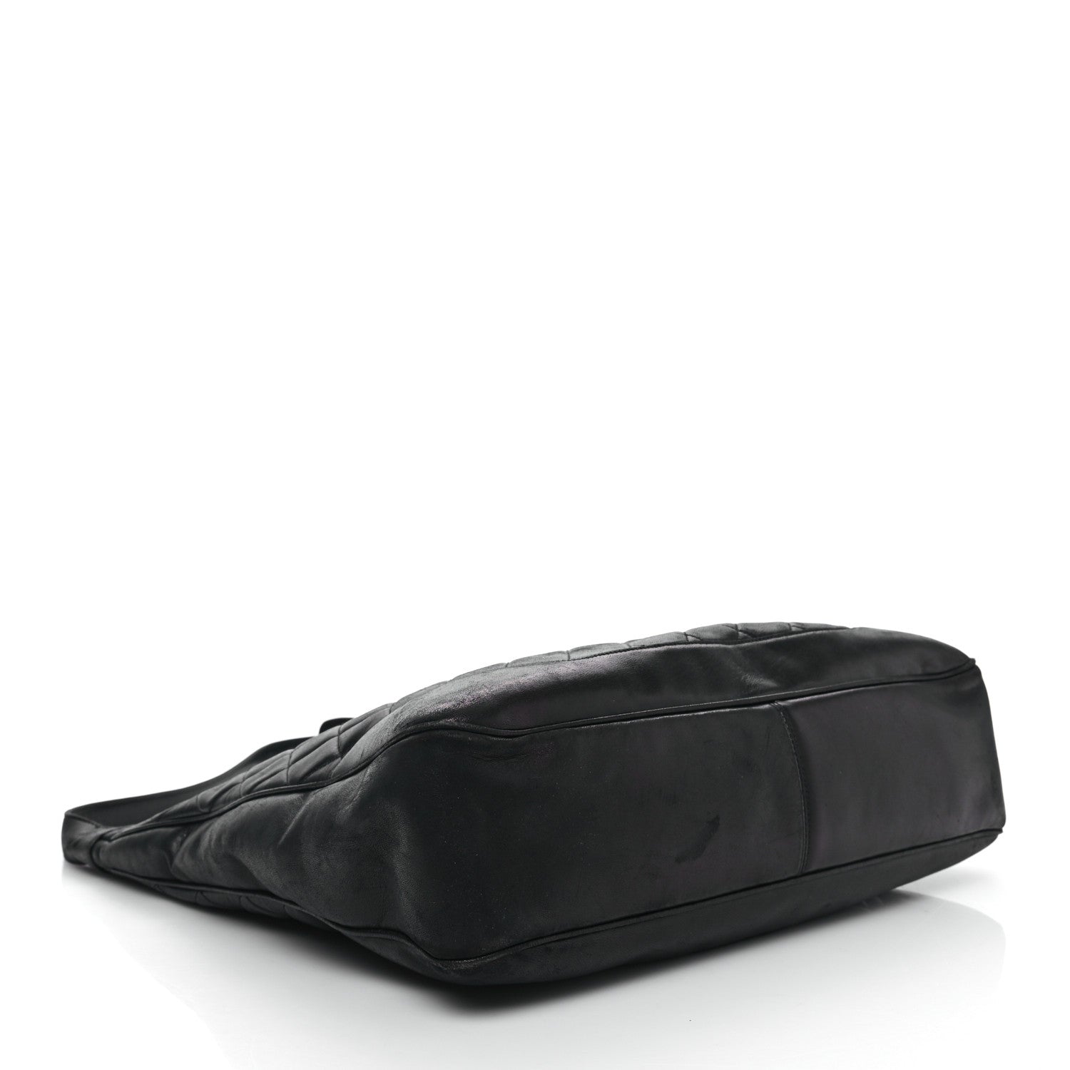 Chanel Lambskin Quilted CC Shoulder Bag Black 4 of 10