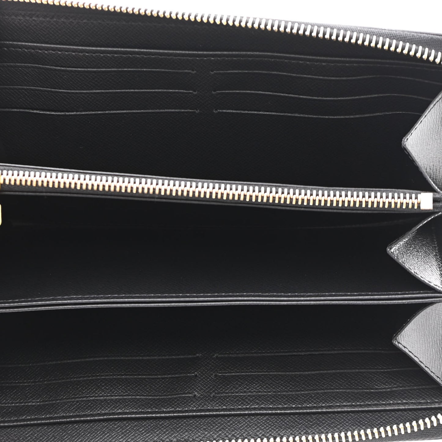 LOUIS VUITTON Epi Love Lock Zippy Wallet Black