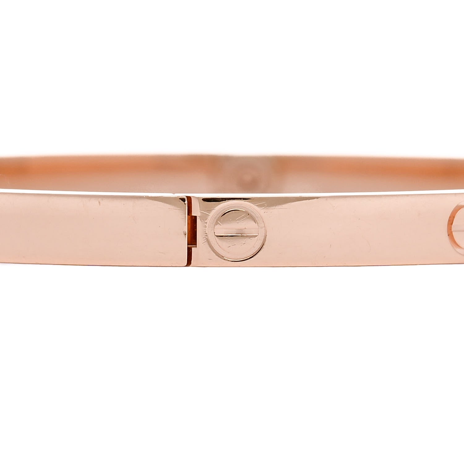 Cartier 18K Pink Gold Small LOVE Bracelet 16 5 of 7