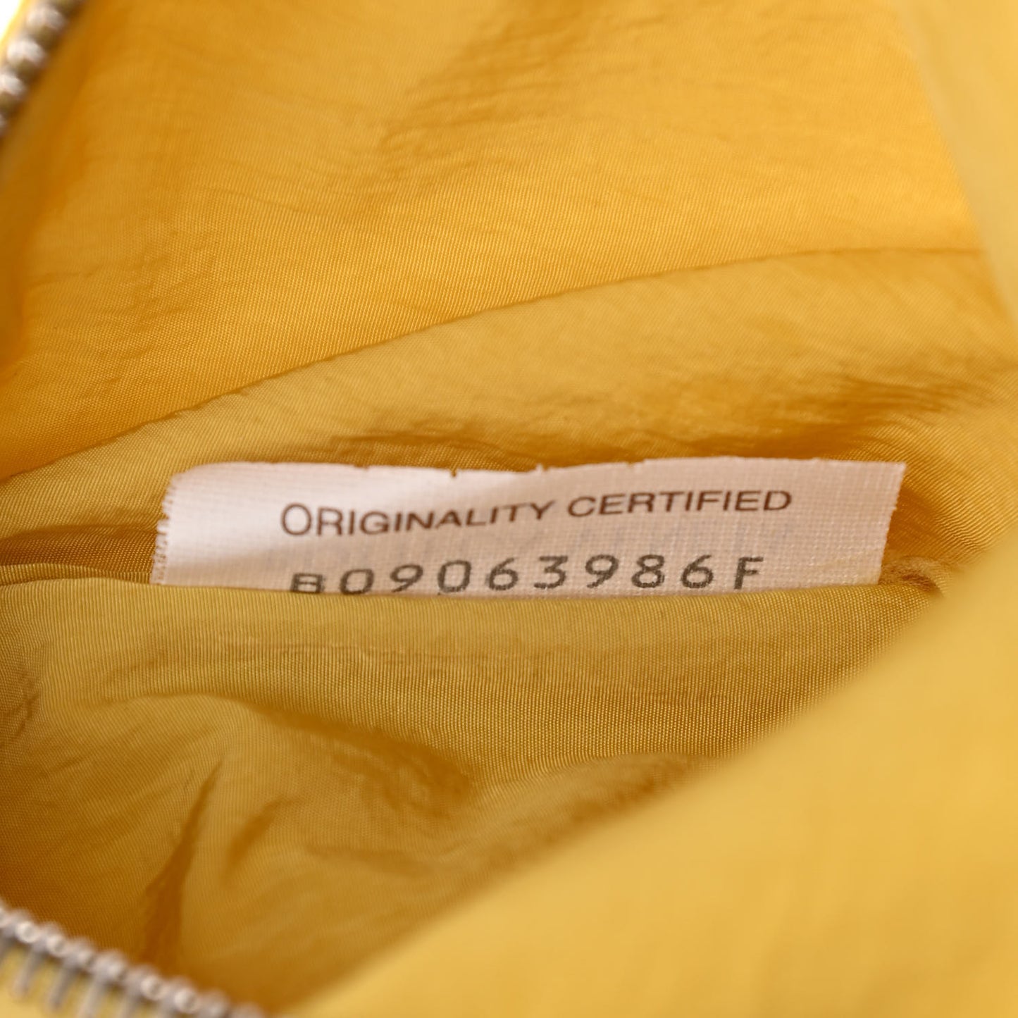 Paper Calfskin Intrecciato Stretch Cassette Buttercup