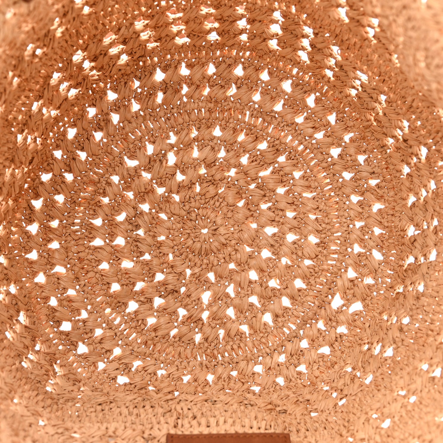 Saint Laurent Raffia Calfskin Small Panier Tote Naturel 5 of 10