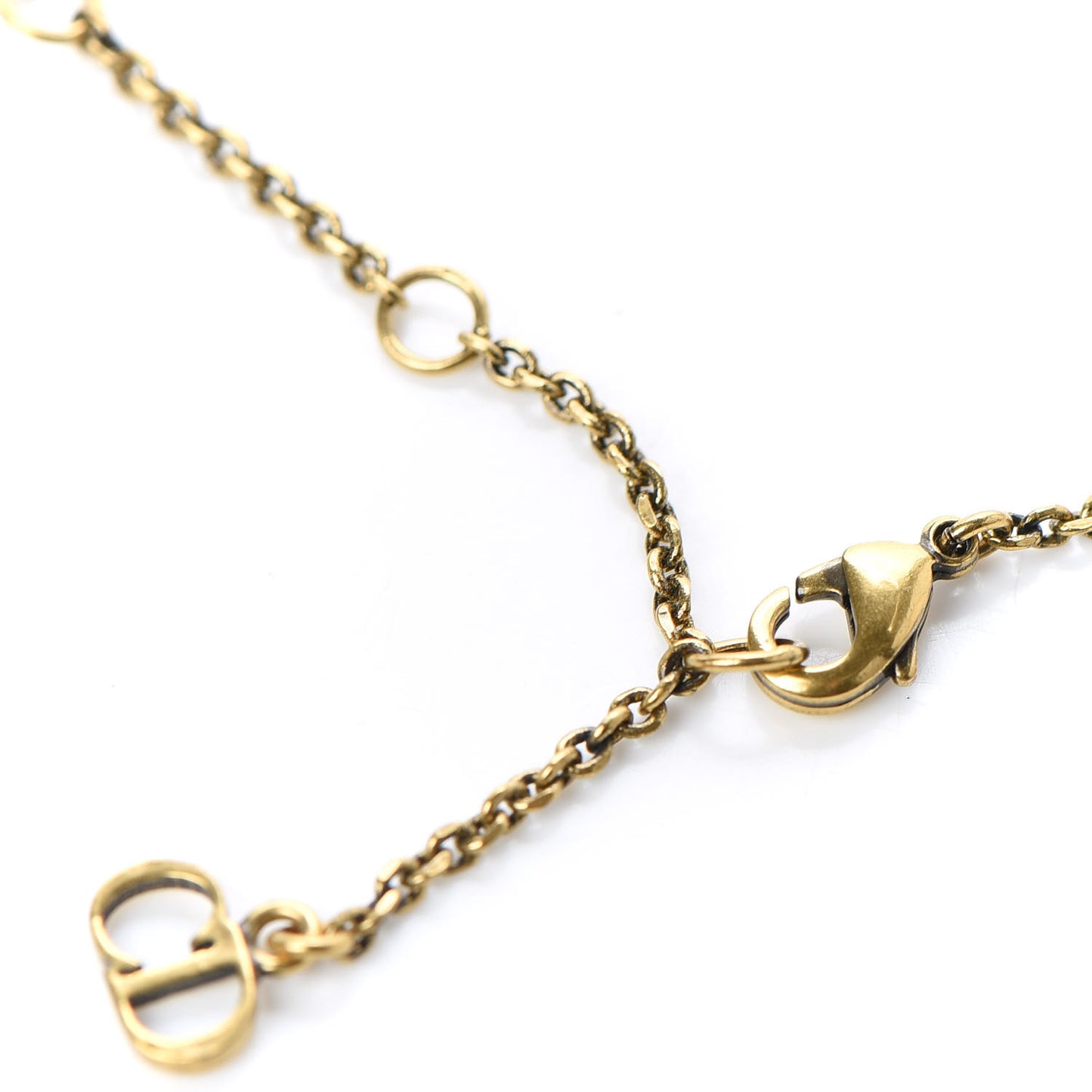 Metal Crystal J'Adior Bracelet Gold