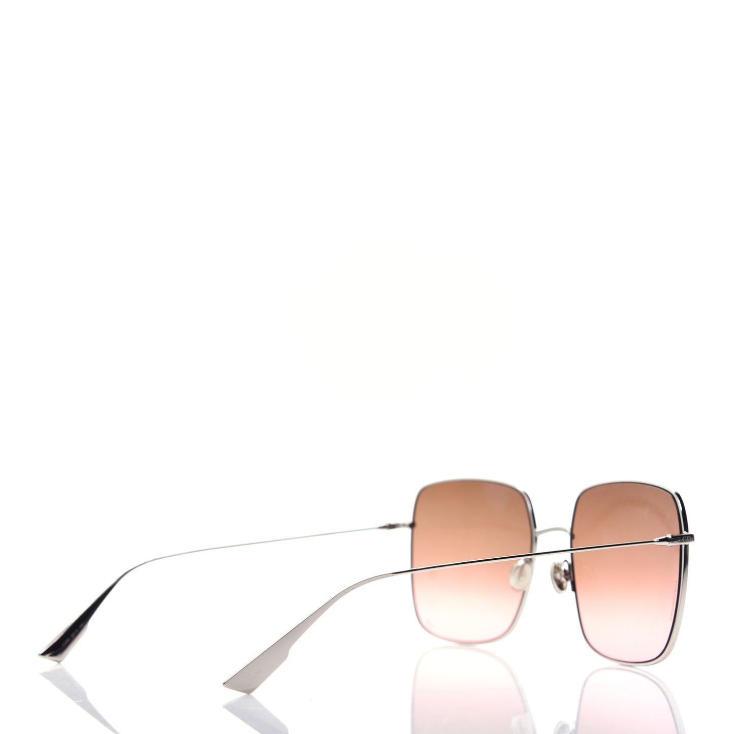 Metal Stellaire 1 Square Sunglasses Silver