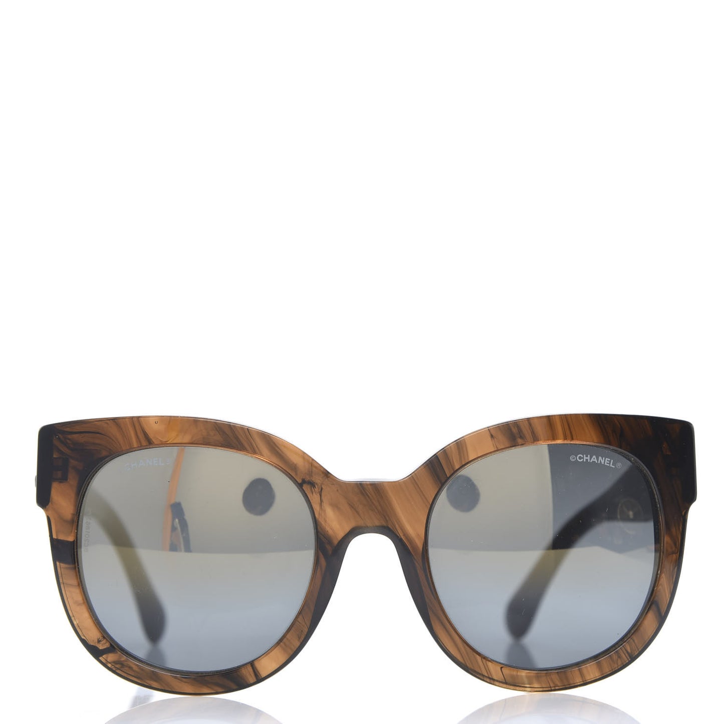 Acetate Butterfly Signature CC Sunglasses 5358 Brown