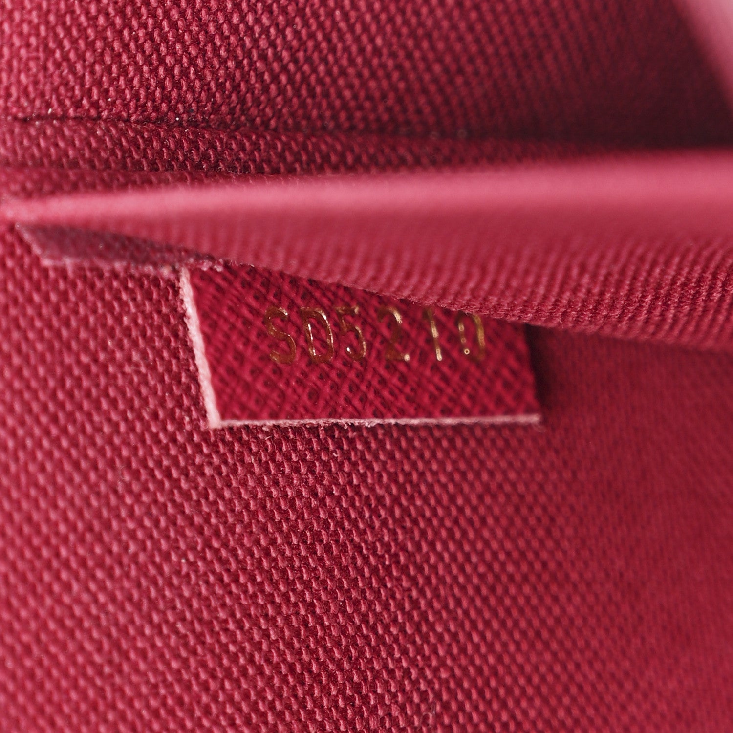 Louis Vuitton Monogram Pochette Felicie Chain Wallet Fuchsia 8 of 12