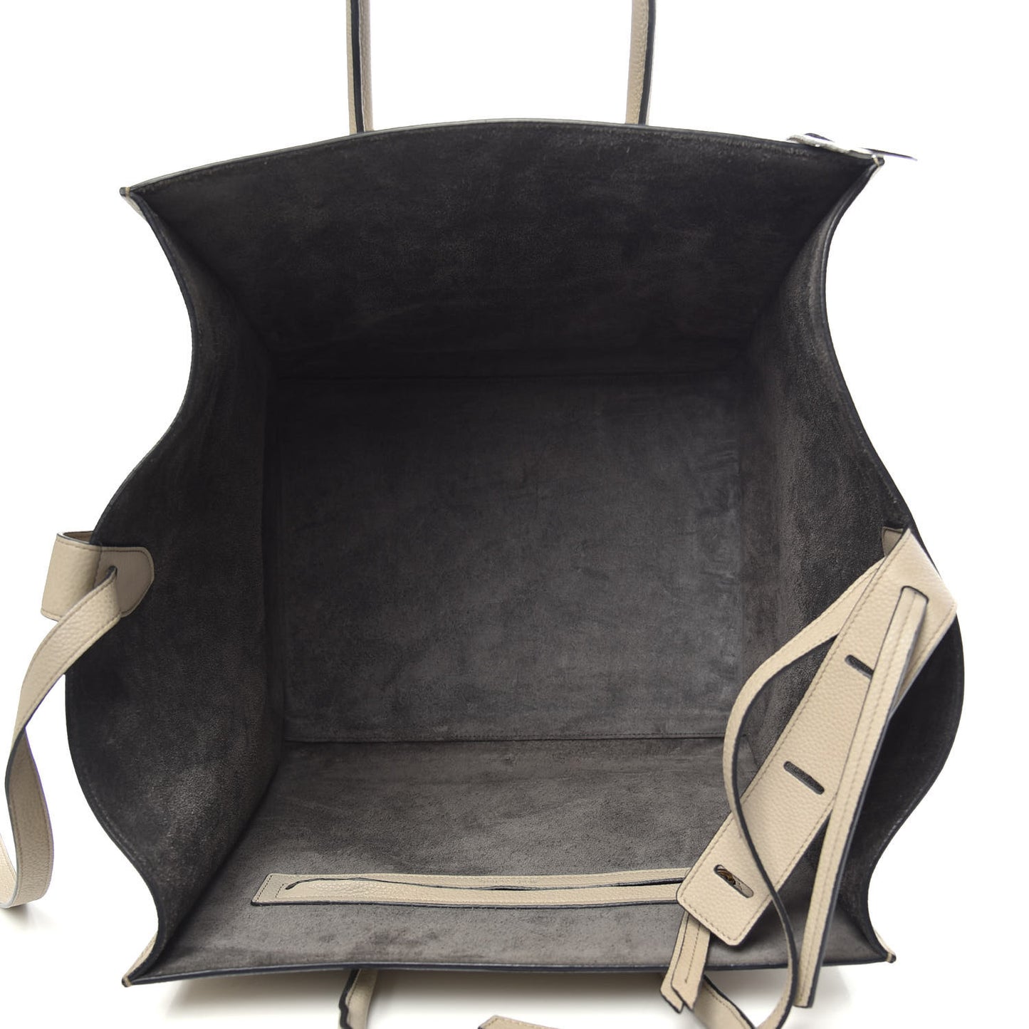 Baby Grained Calfskin Medium Phantom Luggage Quartz