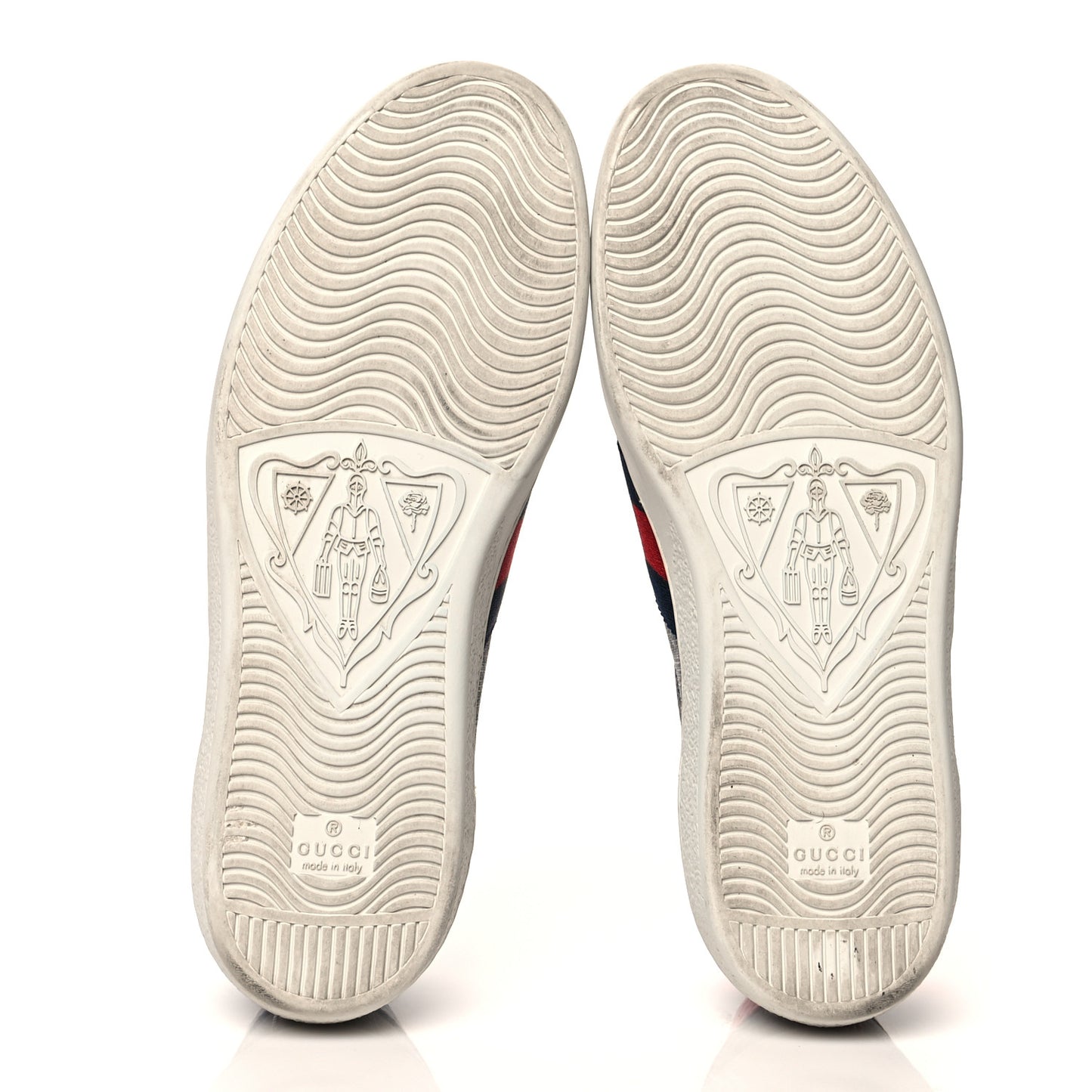 GG Supreme Monogram Ayers Web Mens New Ace Sneakers 8 Black