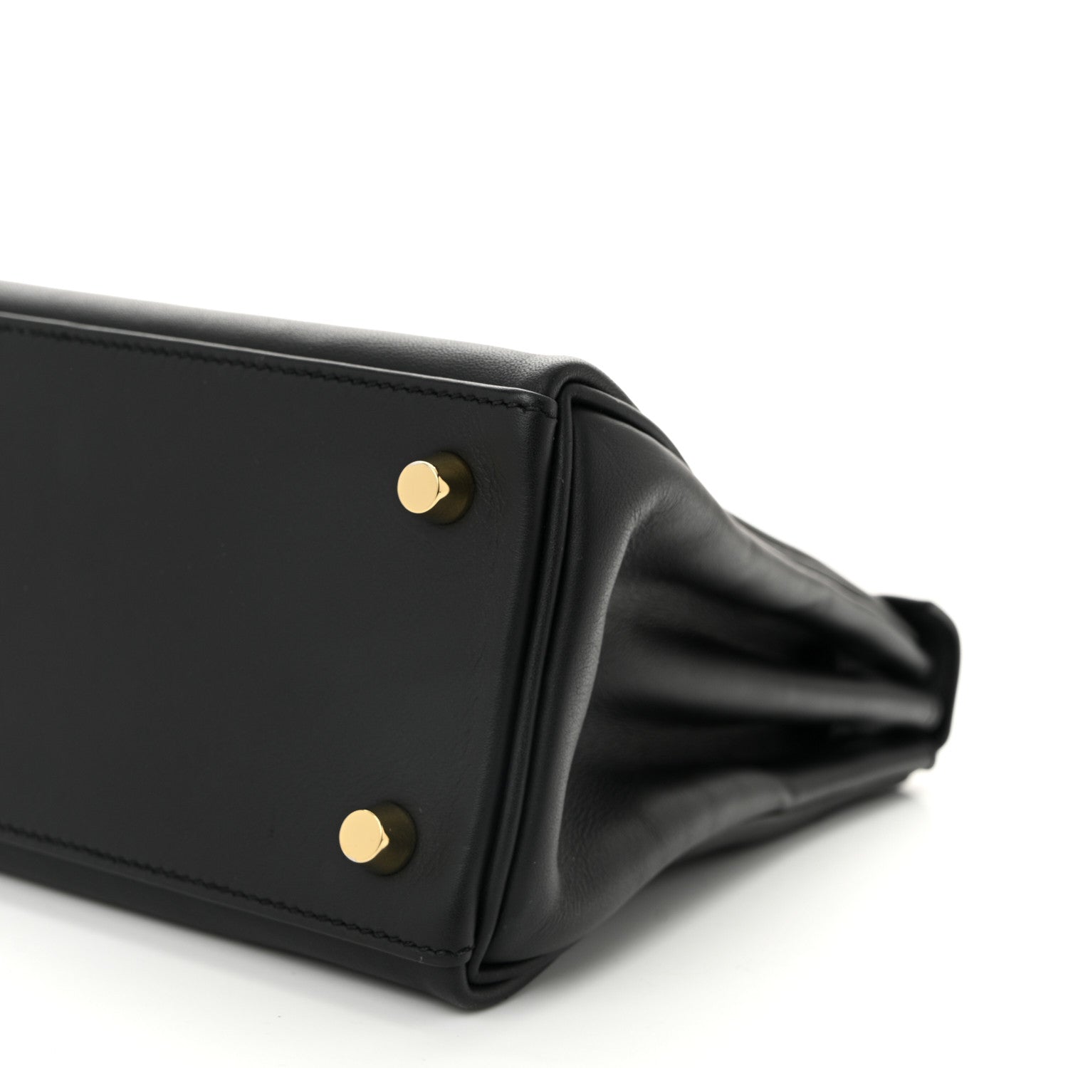 Hermes Swift Kelly Retourne 25 Black 10 of 10