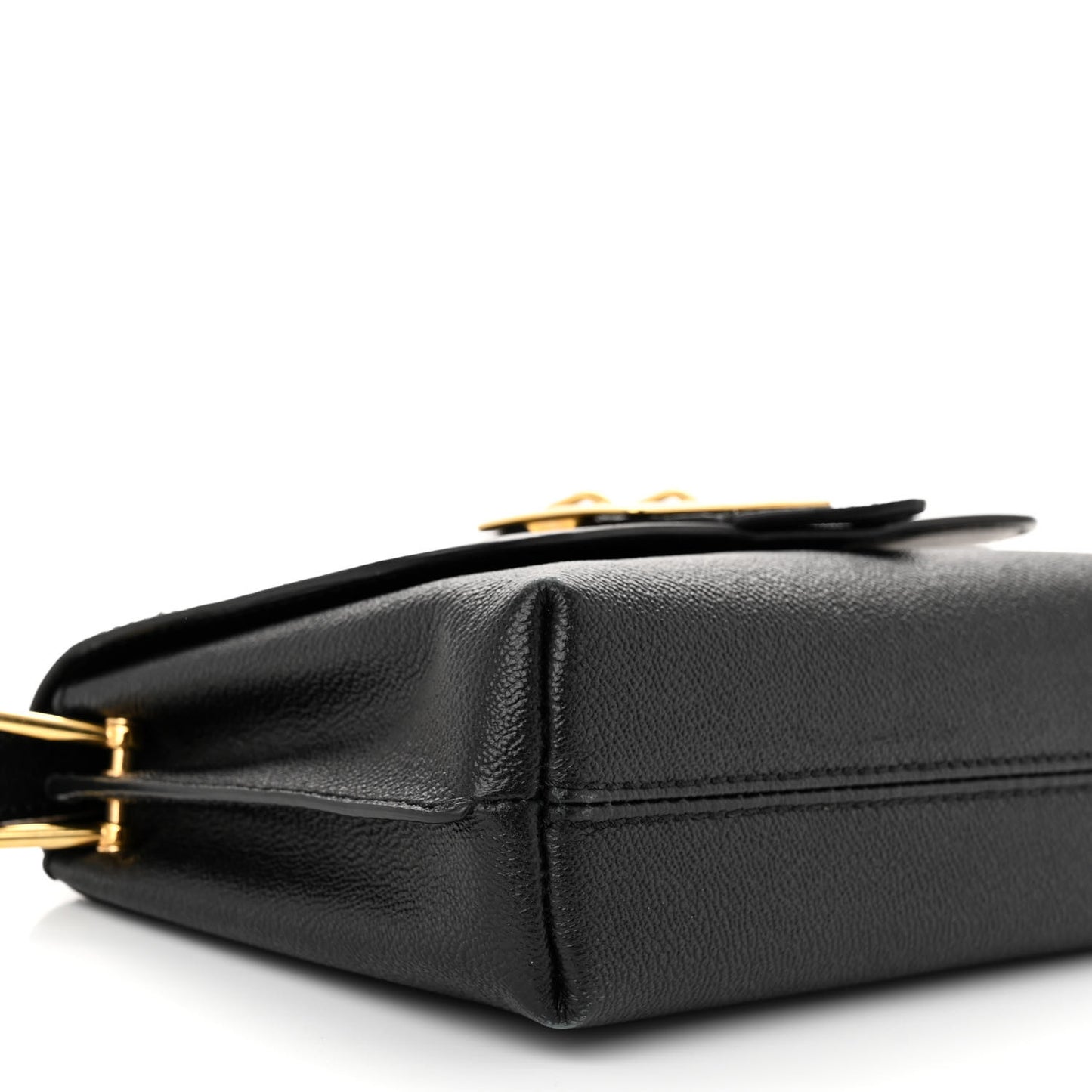 Soft Grain Calfskin Small Medley Crossbody Black