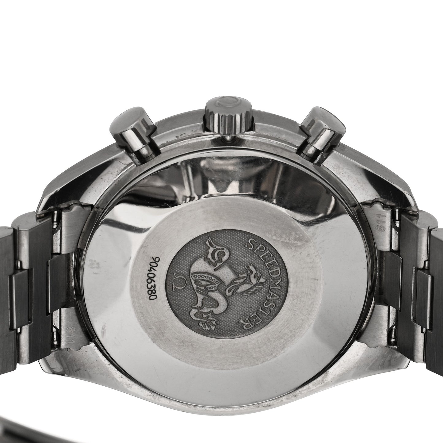 Stainless Steel 39mm Speedmaster Chronograph Automatic Watch Black 3510.50.00
